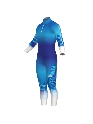 Podiumwear Nordic Child's Two-Piece Race Suit (Nordic Skiing) Side View