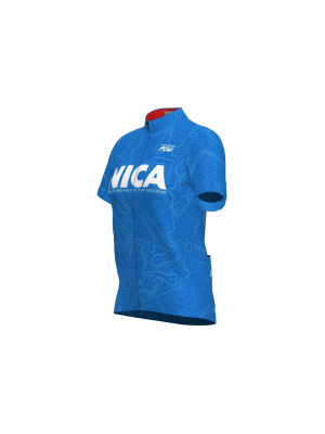 Podiumwear Women's Gold Full Zip Jersey
