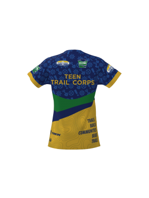 Podiumwear Women's Silver Short Sleeve MTB Jersey - NEW FABRIC 2025!