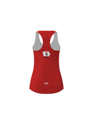 Podiumwear Women's Singlet (Nordic Skiing) Back View