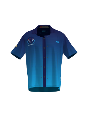 Podiumwear NEW for 2025!  Ripstock Fabric Crew Shirt with Buttons