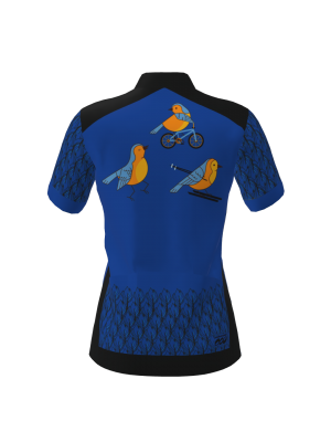 Podiumwear Women's Gold Full Zip Jersey