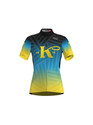 Podiumwear Women's Gold Full Zip Jersey