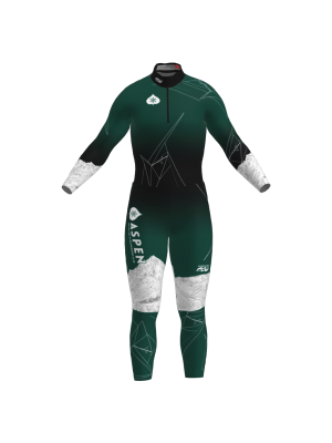 Podiumwear Nordic Child's Two-Piece Race Suit (Nordic Skiing) Front View