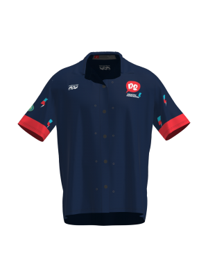 Podiumwear NEW for 2025!  Ripstock Fabric Crew Shirt with Buttons