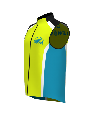 Podiumwear Unisex Silver Vest