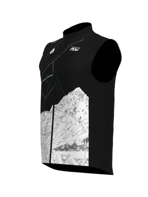 Podiumwear Unisex Silver Vest