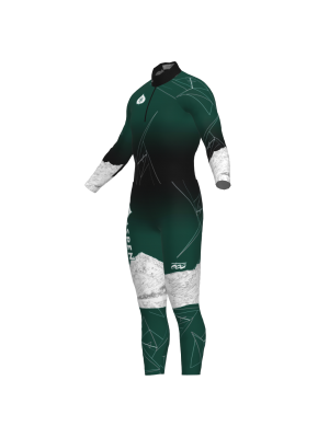 Podiumwear Nordic Child's Two-Piece Race Suit (Nordic Skiing) Side View