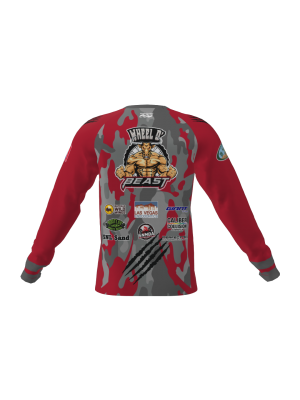 Podiumwear Unisex Silver Long Sleeve Tech Tee - New Fabric 2025!