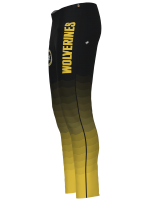 Podiumwear Unisex Gold Warm Up Pants