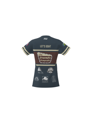 Podiumwear Women's Silver Short Sleeve MTB Jersey