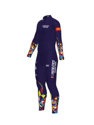 Podiumwear Unisex Gold One-Piece Race Suit