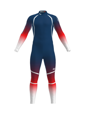 Podiumwear Unisex Gold One-Piece Race Suit