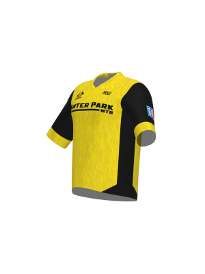 Podiumwear Men's Loose Fit Short Sleeve MTB Jersey - New Fabric 2025!