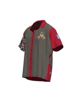 Podiumwear NEW for 2025!  Ripstock Fabric Crew Shirt with Buttons