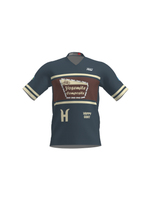 Podiumwear Men's Silver Short Sleeve MTB Jersey - New Fabric 2025!