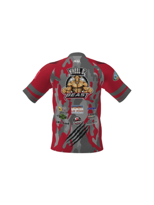Podiumwear Men's Silver Short Sleeve MTB Jersey - New Fabric 2025!