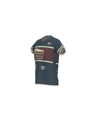 Podiumwear Women's Silver Short Sleeve MTB Jersey - NEW FABRIC 2025!