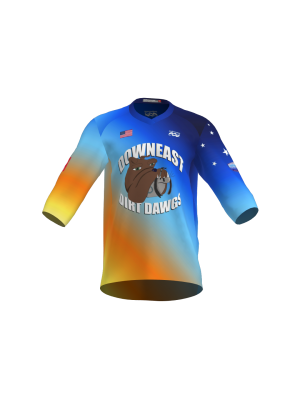 Podiumwear Men's Loose Fit Short Sleeve MTB Jersey - New Fabric 2025!
