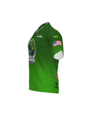 Podiumwear Men's Silver Short Sleeve MTB Jersey - New Fabric 2025!