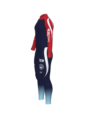 Podiumwear Unisex Gold One-Piece Race Suit