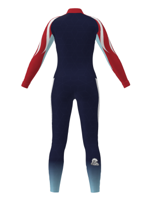 Podiumwear Women's Gold One-Piece Race Suit