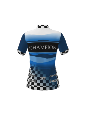 Podiumwear Women's Silver Full Zip Jersey