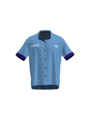 Podiumwear NEW for 2025!  Ripstock Fabric Crew Shirt with Buttons