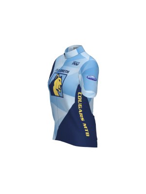 Podiumwear Women's Gold Full Zip Jersey