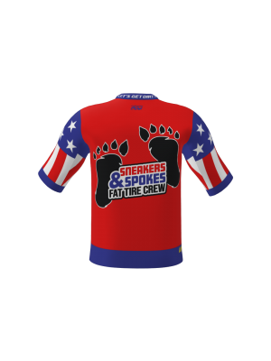 Podiumwear Men's Loose Fit Short Sleeve MTB Jersey - New Fabric 2025!