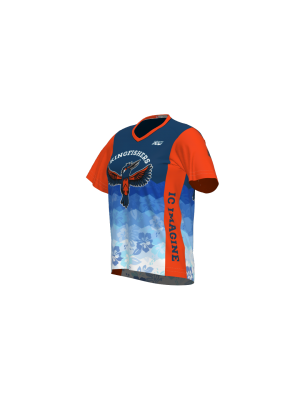 Podiumwear Women's Loose Fit Short Sleeve MTB Jersey - New Fabric 2025!