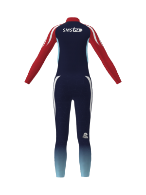 Podiumwear Women's Gold Two-Piece Race Suit