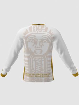 Podiumwear Unisex Silver Long Sleeve Tech Tee - New Fabric 2025!