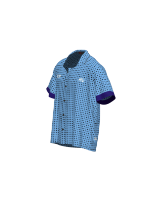 Podiumwear NEW for 2025!  Ripstock Fabric Crew Shirt with Buttons