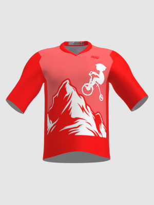 Podiumwear Women's Loose Fit Short Sleeve MTB Jersey - New Fabric 2025!