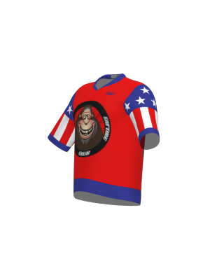 Podiumwear Men's Loose Fit Short Sleeve MTB Jersey - New Fabric 2025!