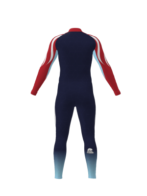 Podiumwear Unisex Gold One-Piece Race Suit