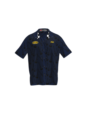 Podiumwear NEW for 2025!  Ripstock Fabric Crew Shirt with Buttons