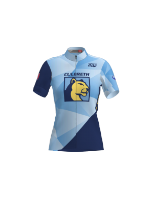 Podiumwear Women's Gold Full Zip Jersey