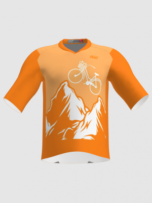 Podiumwear Men's Loose Fit Short Sleeve MTB Jersey - New Fabric 2025!