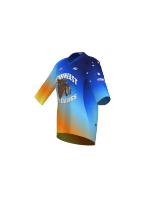 Podiumwear Women's Loose Fit Short Sleeve MTB Jersey - New Fabric 2025!