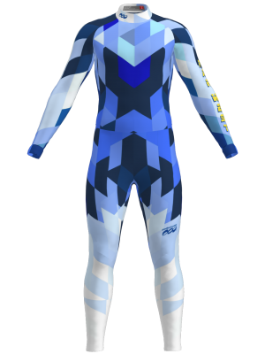 Podiumwear Unisex Gold One-Piece Race Suit