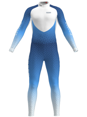 Podiumwear Unisex Gold One-Piece Race Suit