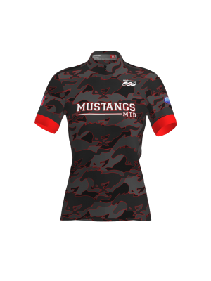 Podiumwear Women's Gold Full Zip Jersey