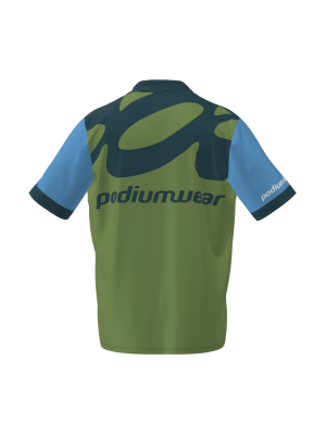 Podiumwear NEW for 2025!  Ripstock Fabric Crew Shirt with Buttons