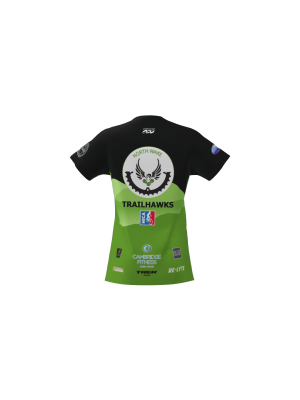Podiumwear Women's Silver Short Sleeve MTB Jersey - NEW FABRIC 2025!