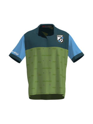 Podiumwear NEW for 2025!  Ripstock Fabric Crew Shirt with Buttons