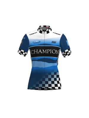 Podiumwear Women's Gold Full Zip Jersey