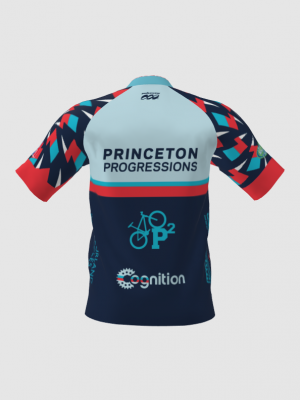 Podiumwear Men's Silver Short Sleeve MTB Jersey - New Fabric 2025!