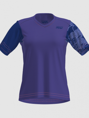 Podiumwear Women's Loose Fit Short Sleeve MTB Jersey